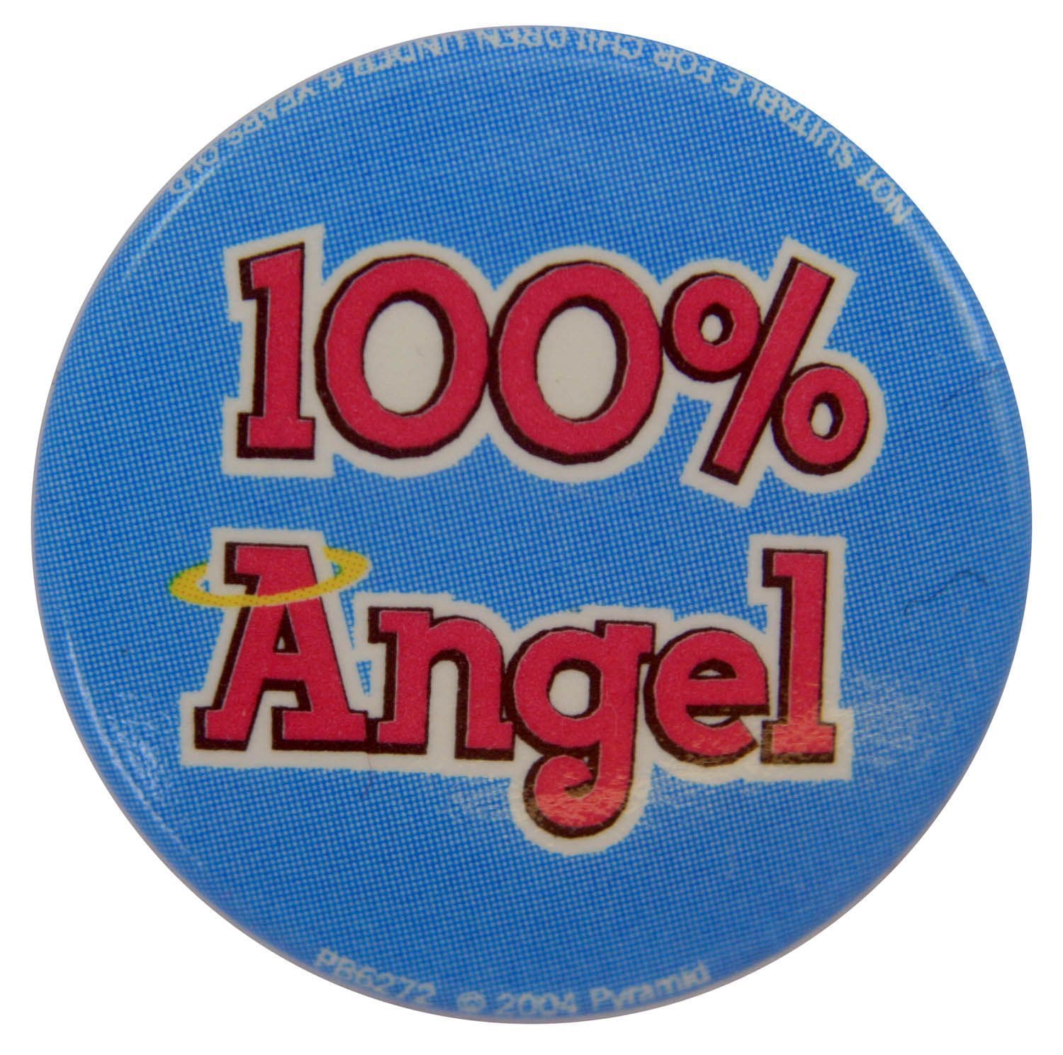 100% Angel - Button Badge