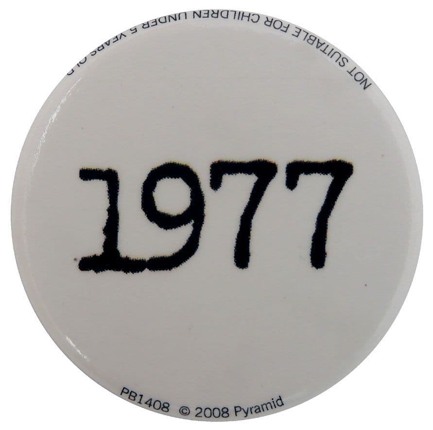 1977 - Button Badge