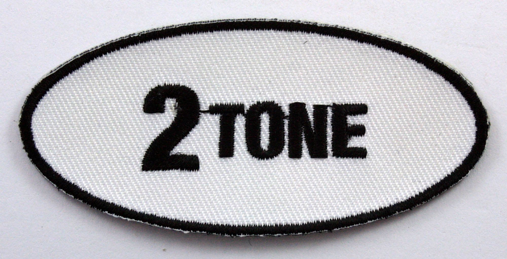 2 Tone - Small Embroidered Patch