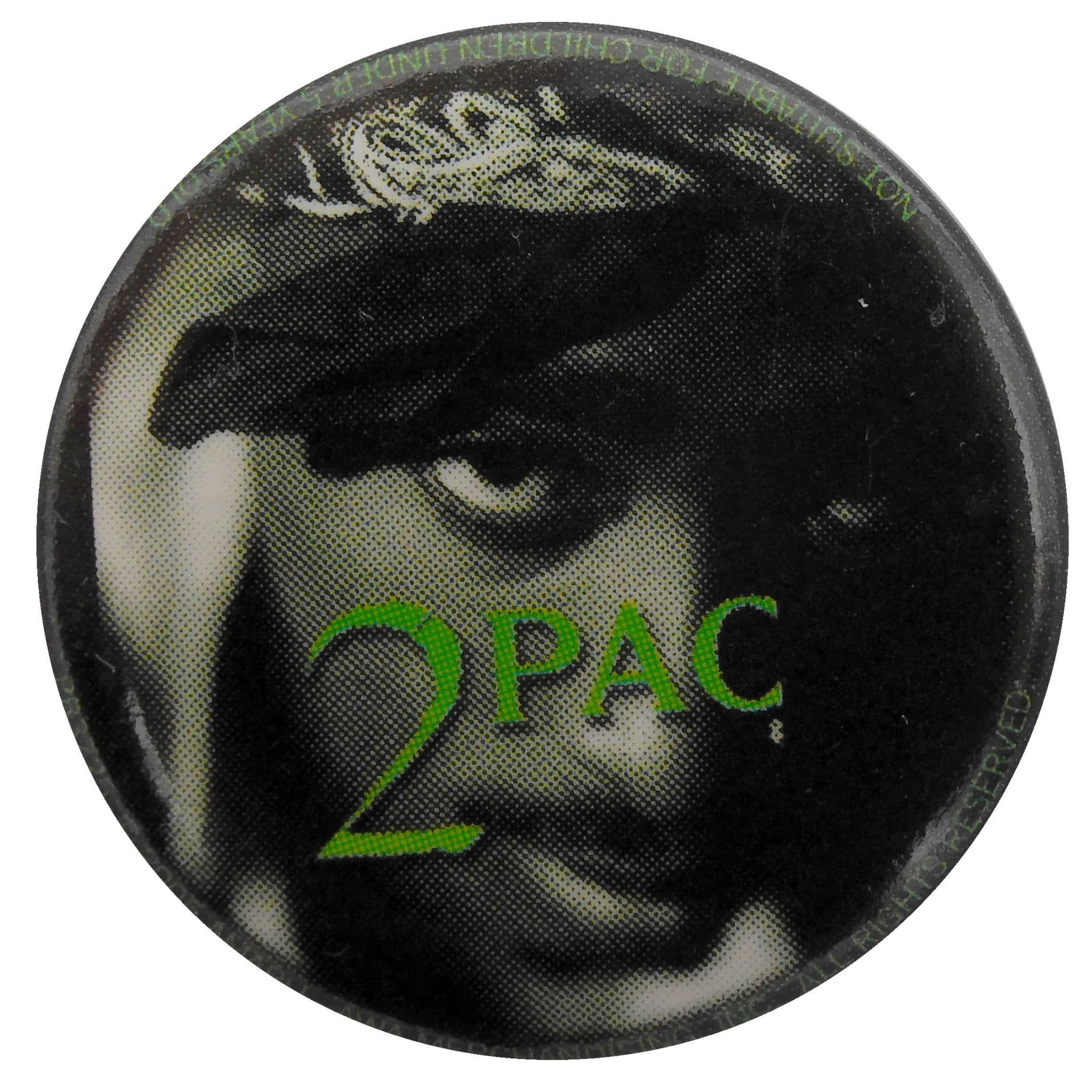 2Pac - 'Close Up' Button Badge