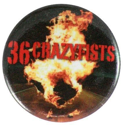 36 Crazyfists - 'Rest Inside the Flames' Button Badge