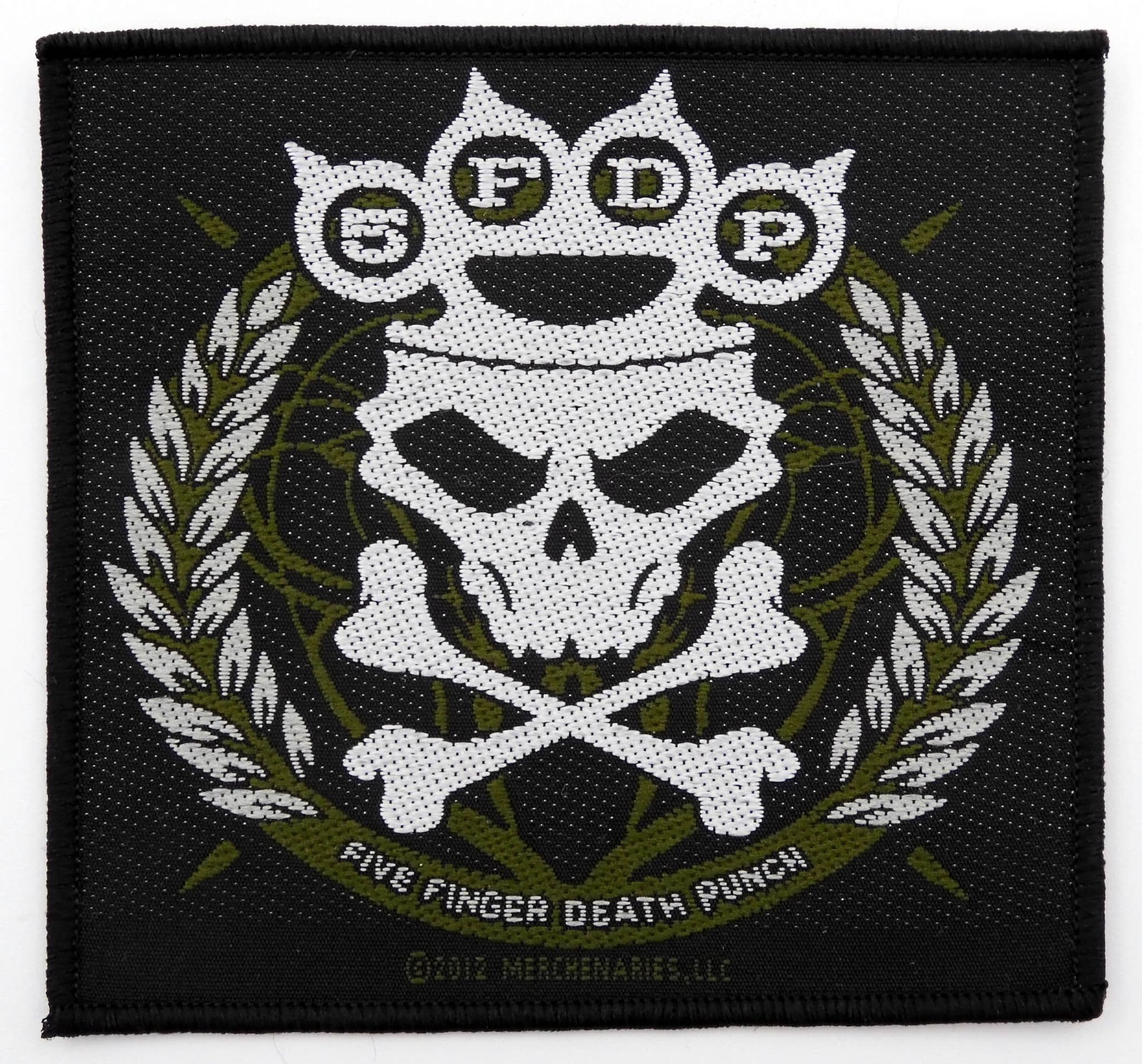 Five Finger Death Punch - 'Knuckles Crown' Woven Patch