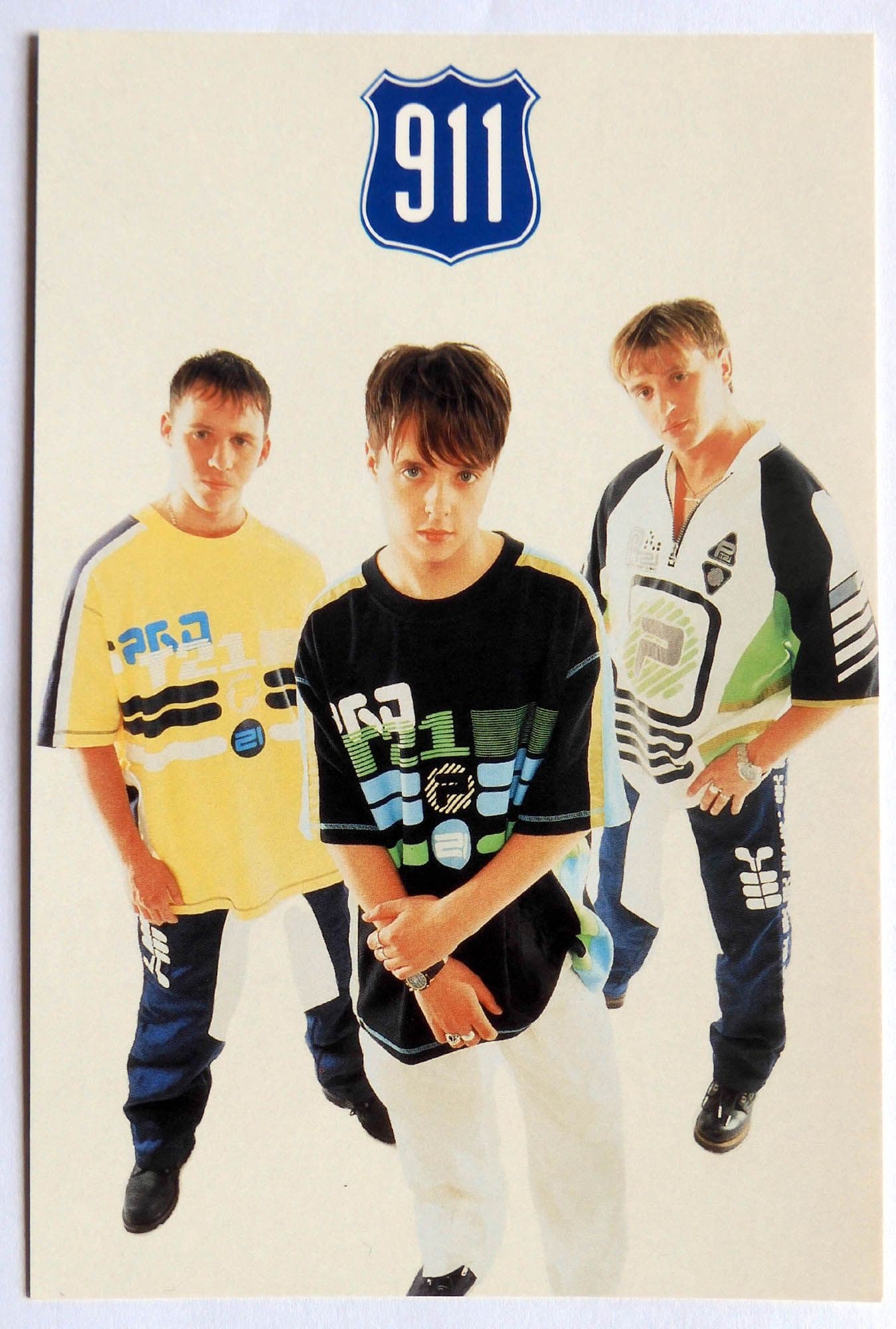 911 - 'Group White' Postcard