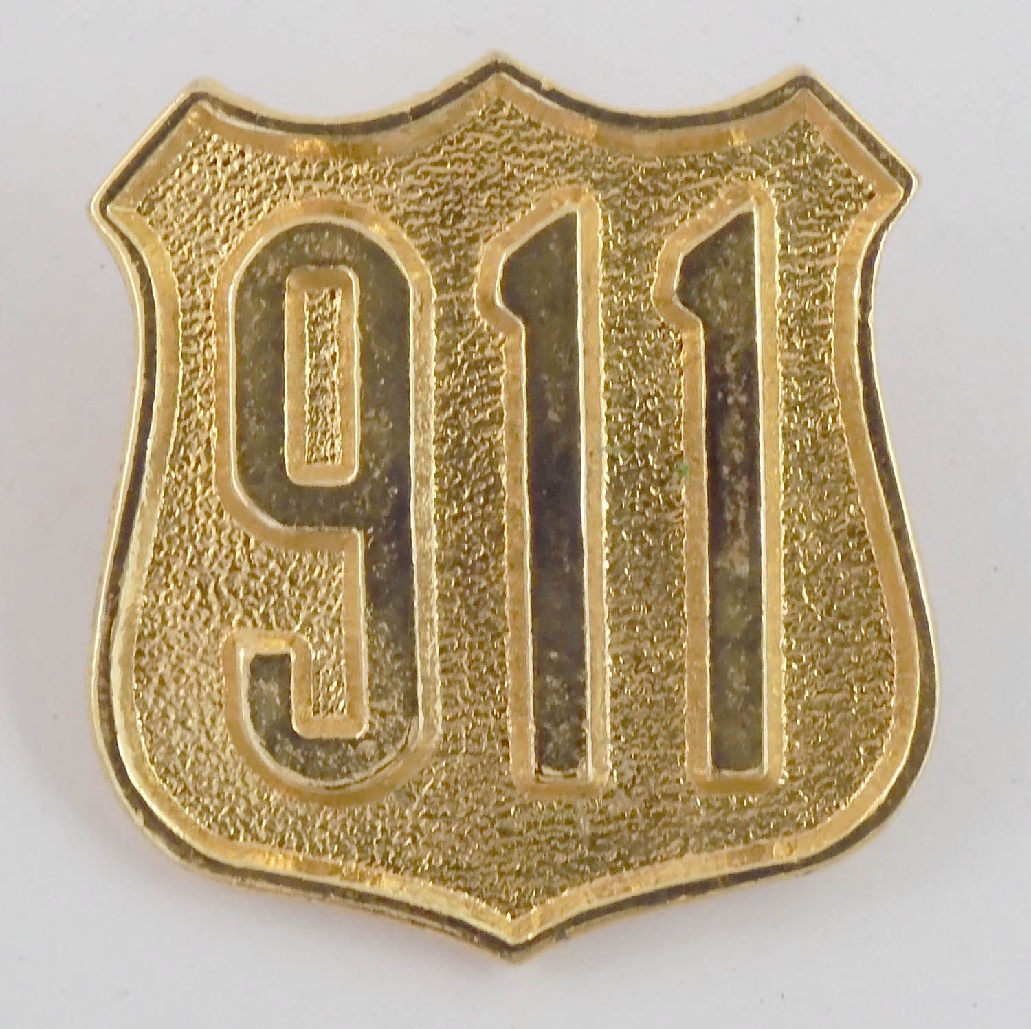 911 - 'Shield Logo' Lapel Badge