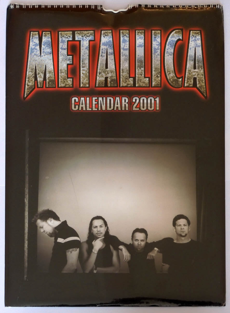 Metallica - 2001 Calendar
