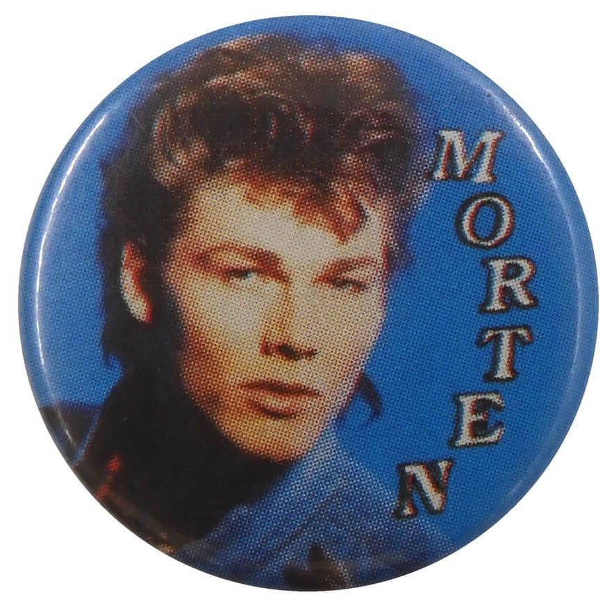 a-ha - 'Morten Blue' Button Badge