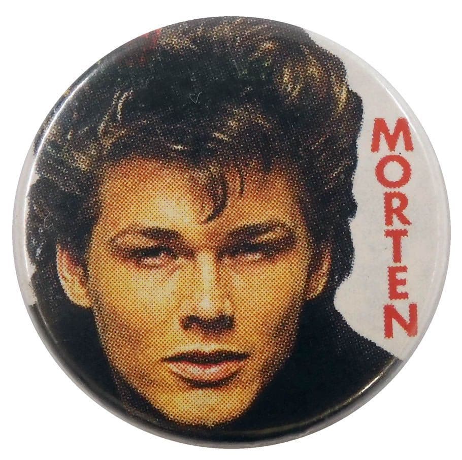 a-ha - 'Morten White' Button Badge
