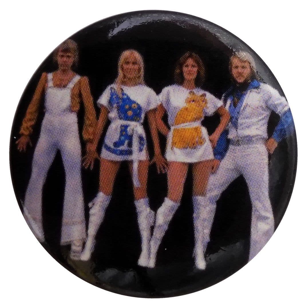Abba - 'Group Collected' Button Badge