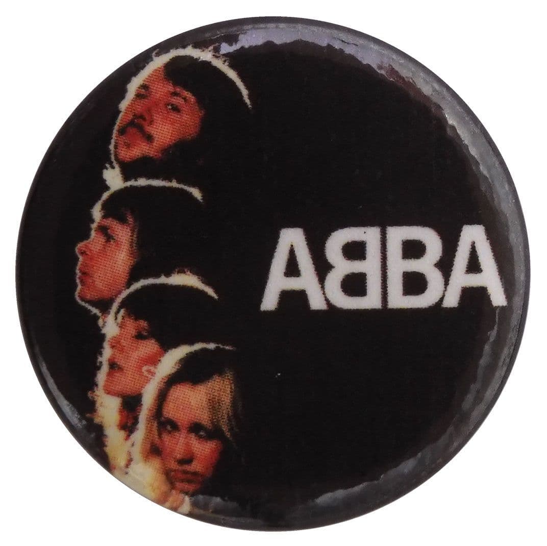 Abba - 'Group Eagle' Button Badge