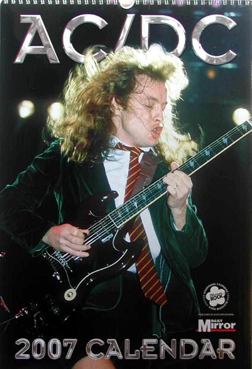 AC/DC - 2007 Calendar