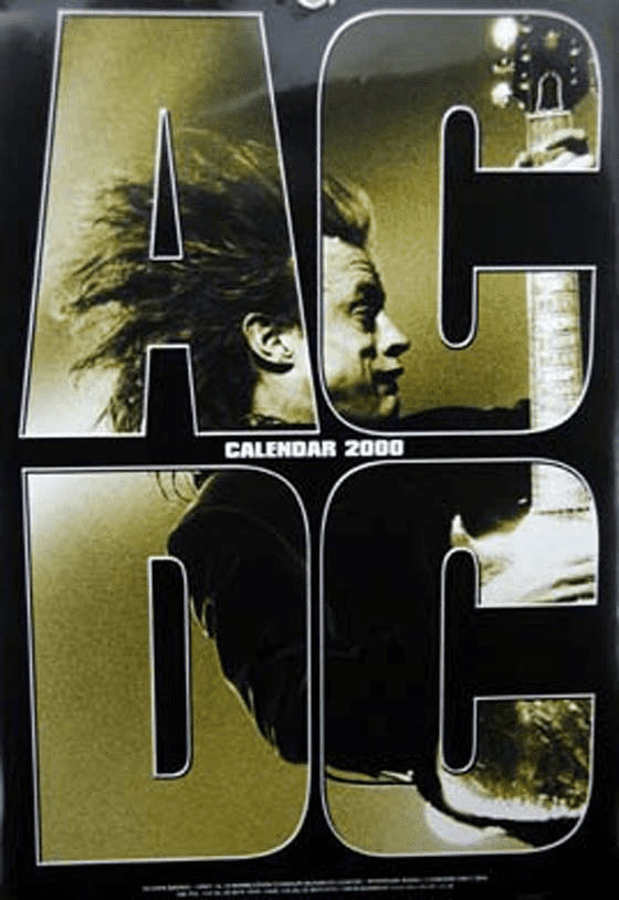 AC/DC - 2000 Calendar