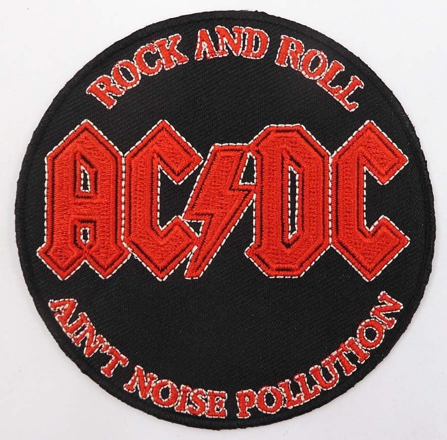 AC/DC - 'Ain't Noise Pollution' Sew-on Patch – Rock by Mail