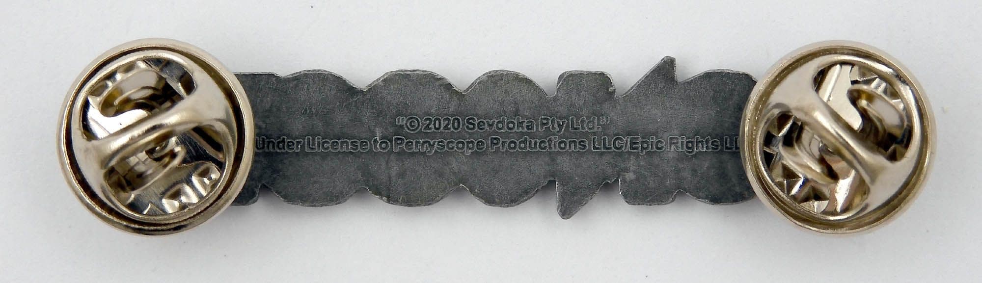 AC/DC - 'Bon Scott' Enamelled Metal Lapel Badge