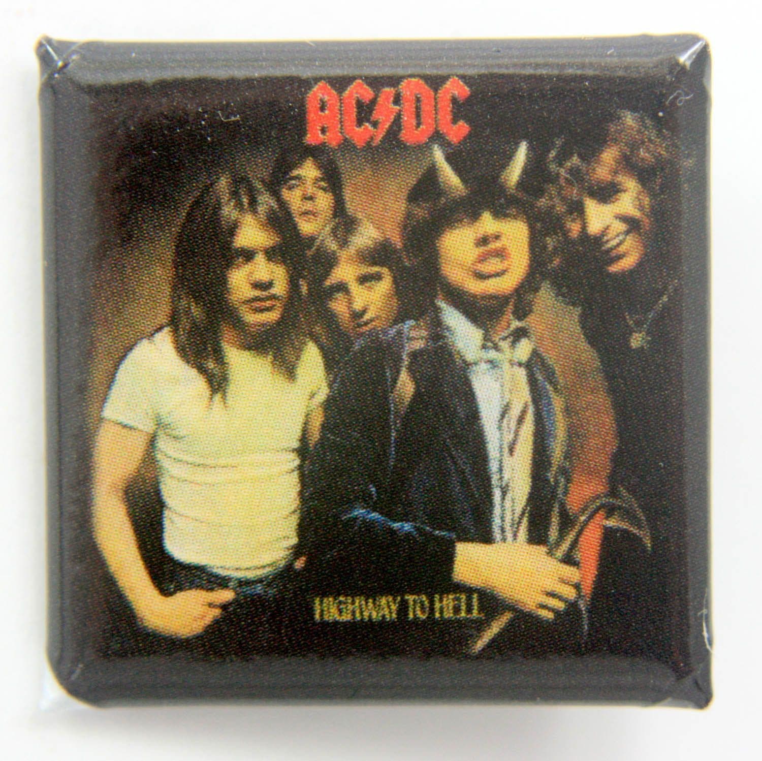 AC/DC - 'Highway to Hell' Square Badge