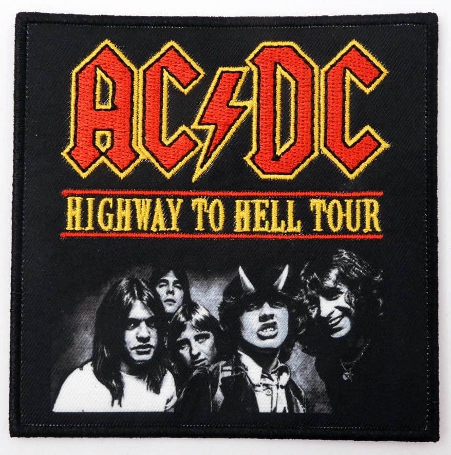 AC/DC - 'Highway to Hell Tour' Sew-on Patch