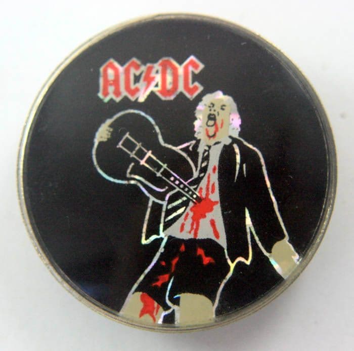 AC/DC - 'If You Want Blood' Prismatic Crystal Badge