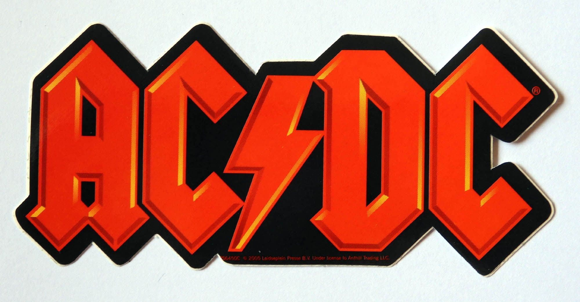 AC/DC - 'Logo' Sticker