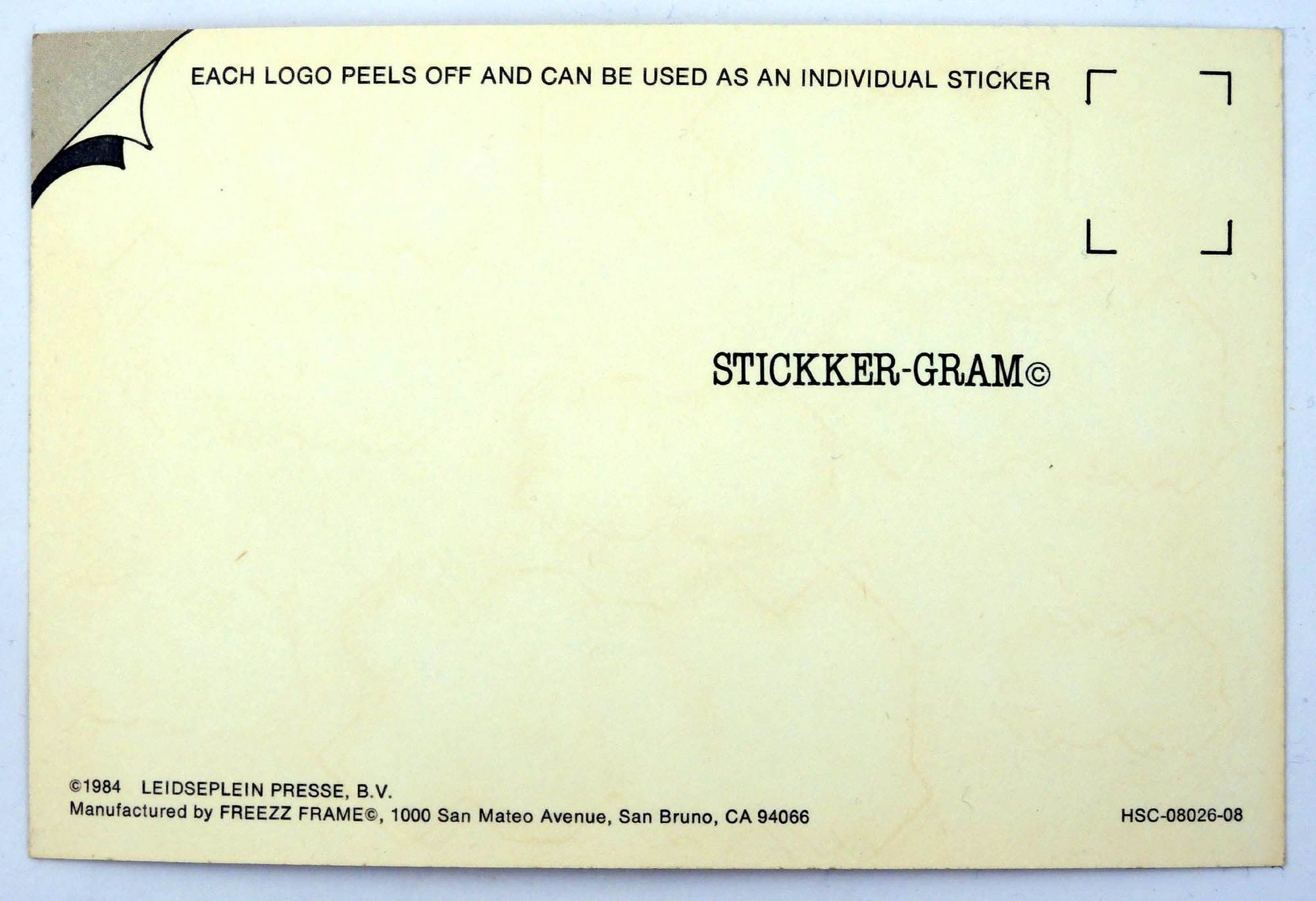AC/DC - 'Logos' Stickker-Gram Stickers
