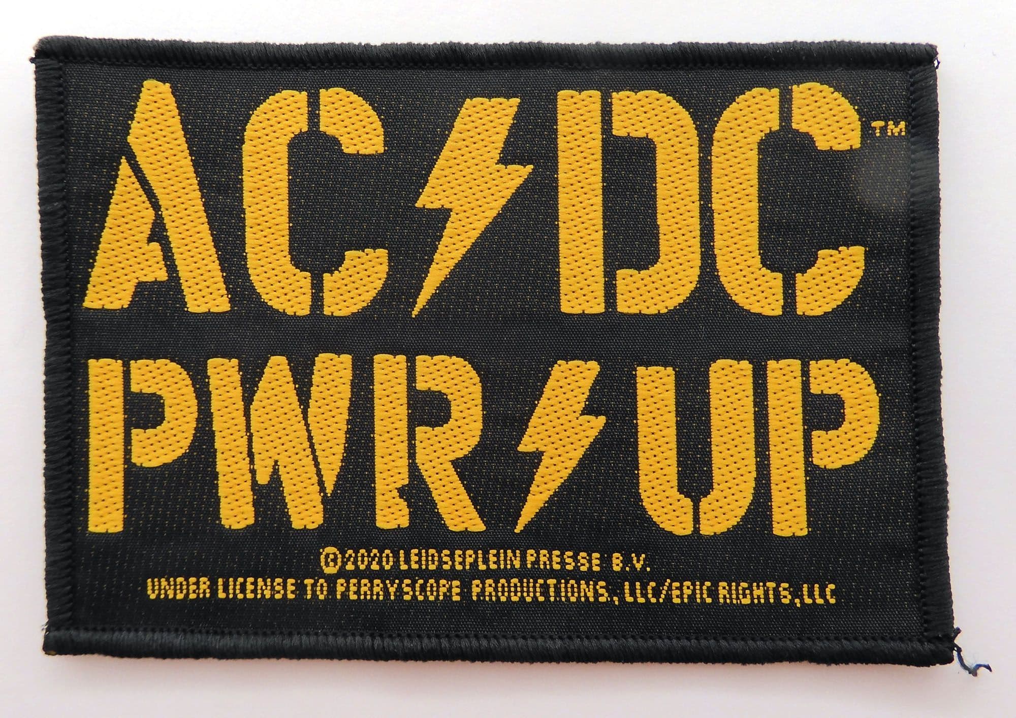 AC/DC - 'Pwr Up' Woven Patch