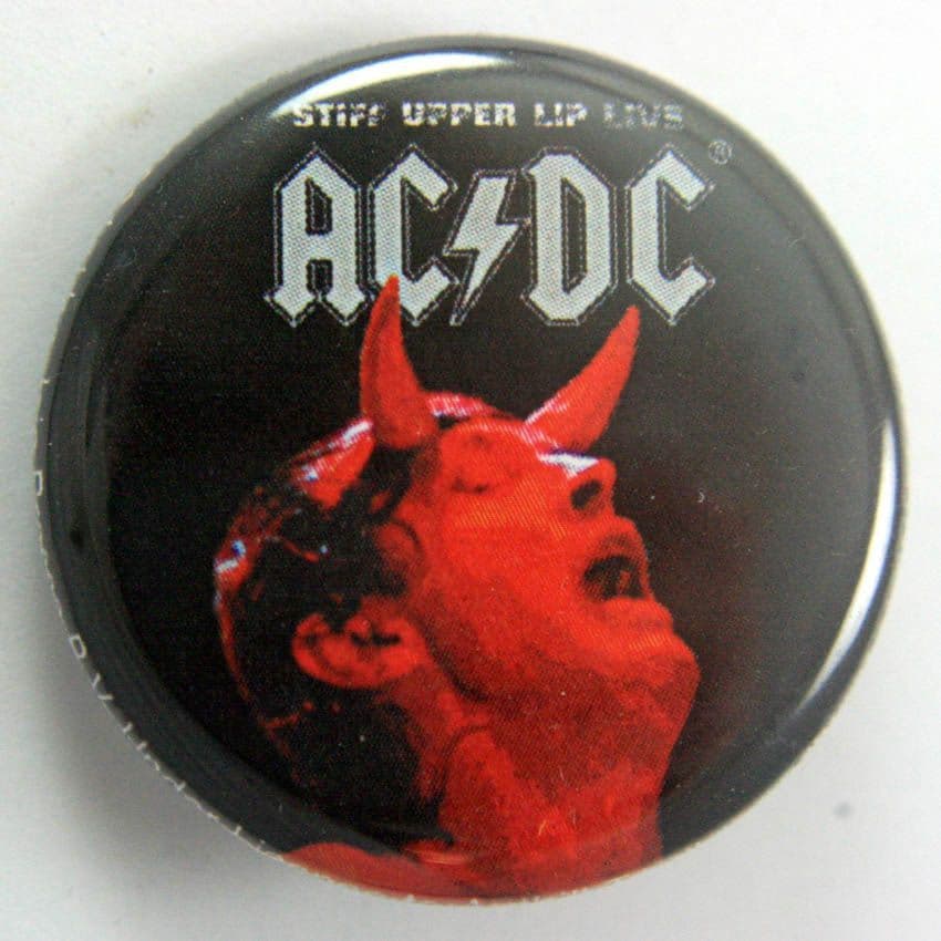 AC/DC - 'Stiff Upper Lip' 32mm Badge