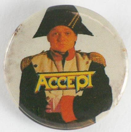 Accept - 'Napoleon' Button Badge