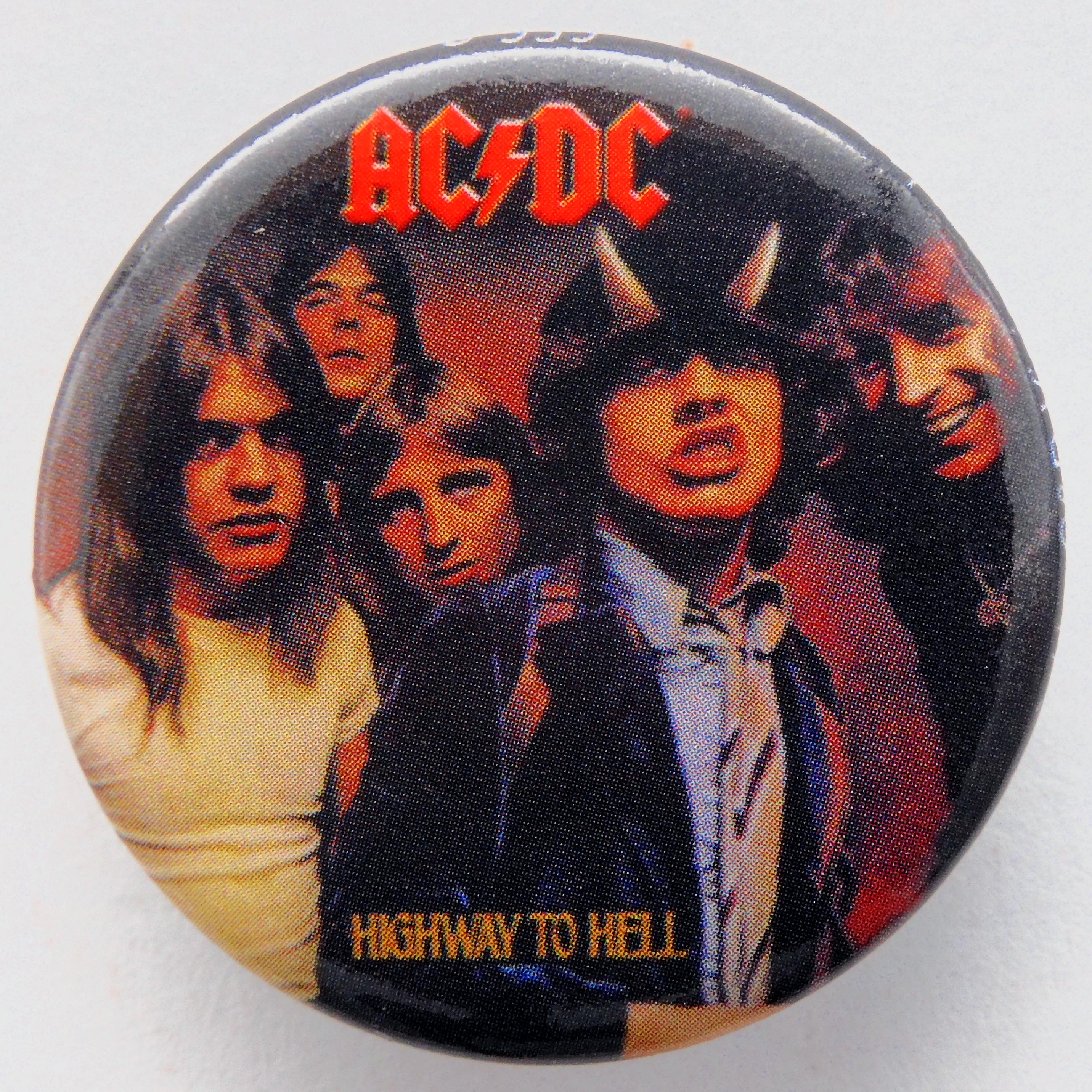 AC/DC - 'Highway to Hell' 32mm Badge