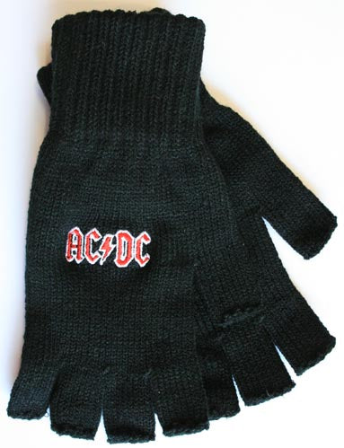AC/DC - 'Logo' Fingerless Gloves