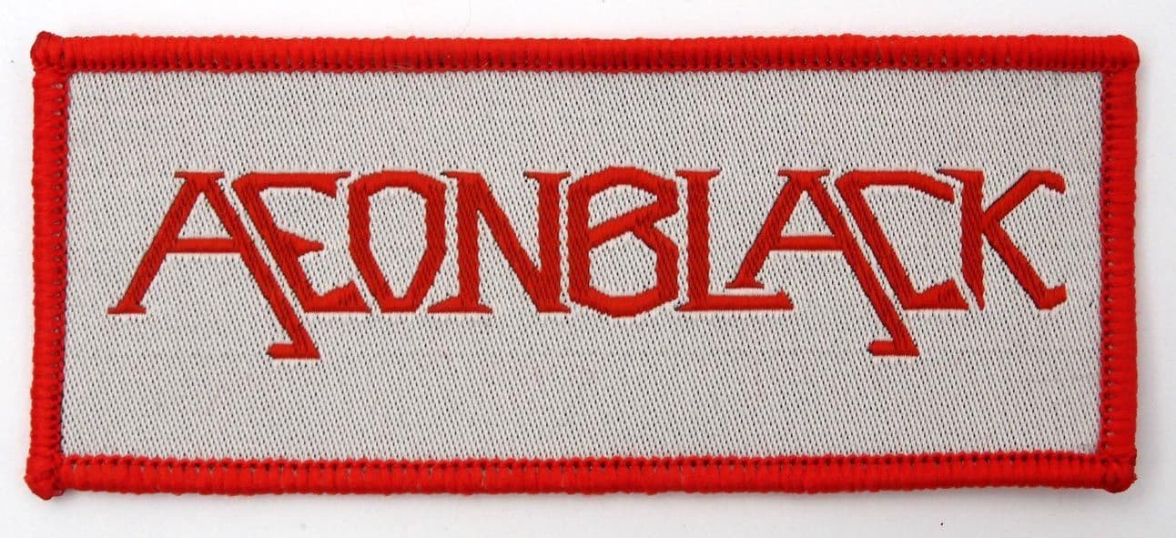 Aeonblack - 'Logo' Woven Patch