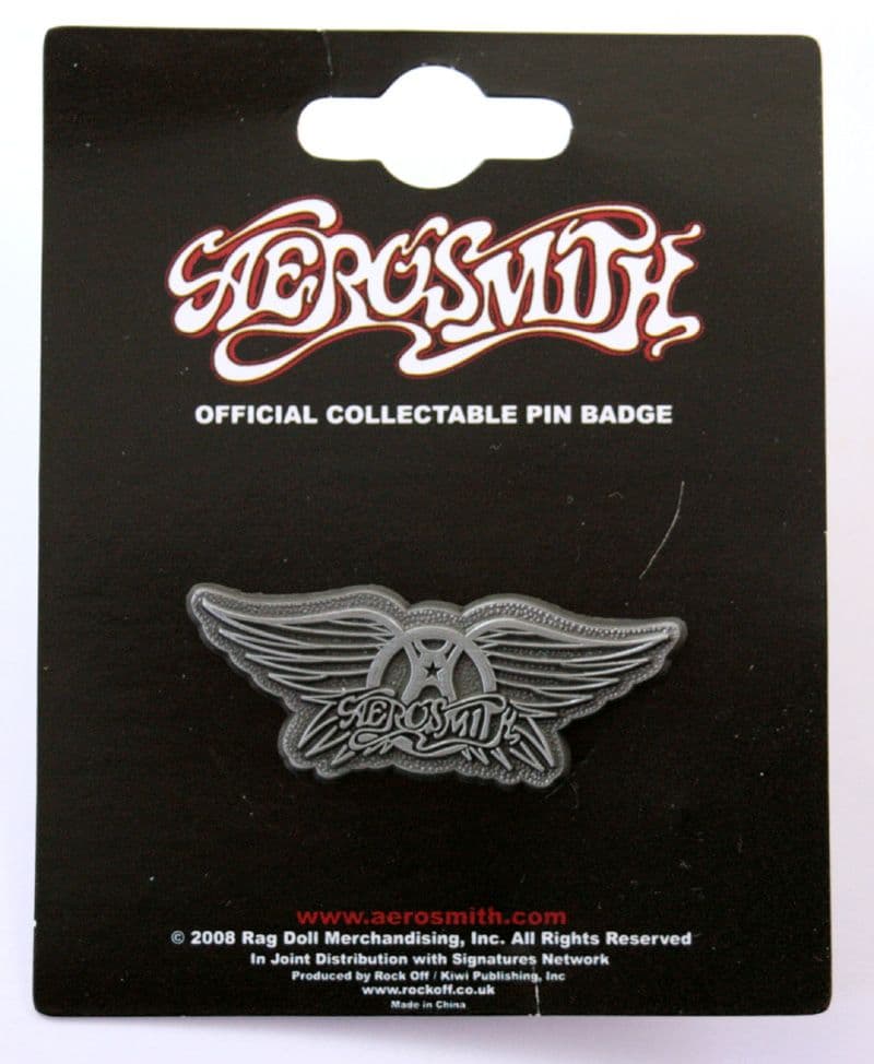Aerosmith - 'Logo' Cast Metal Badge
