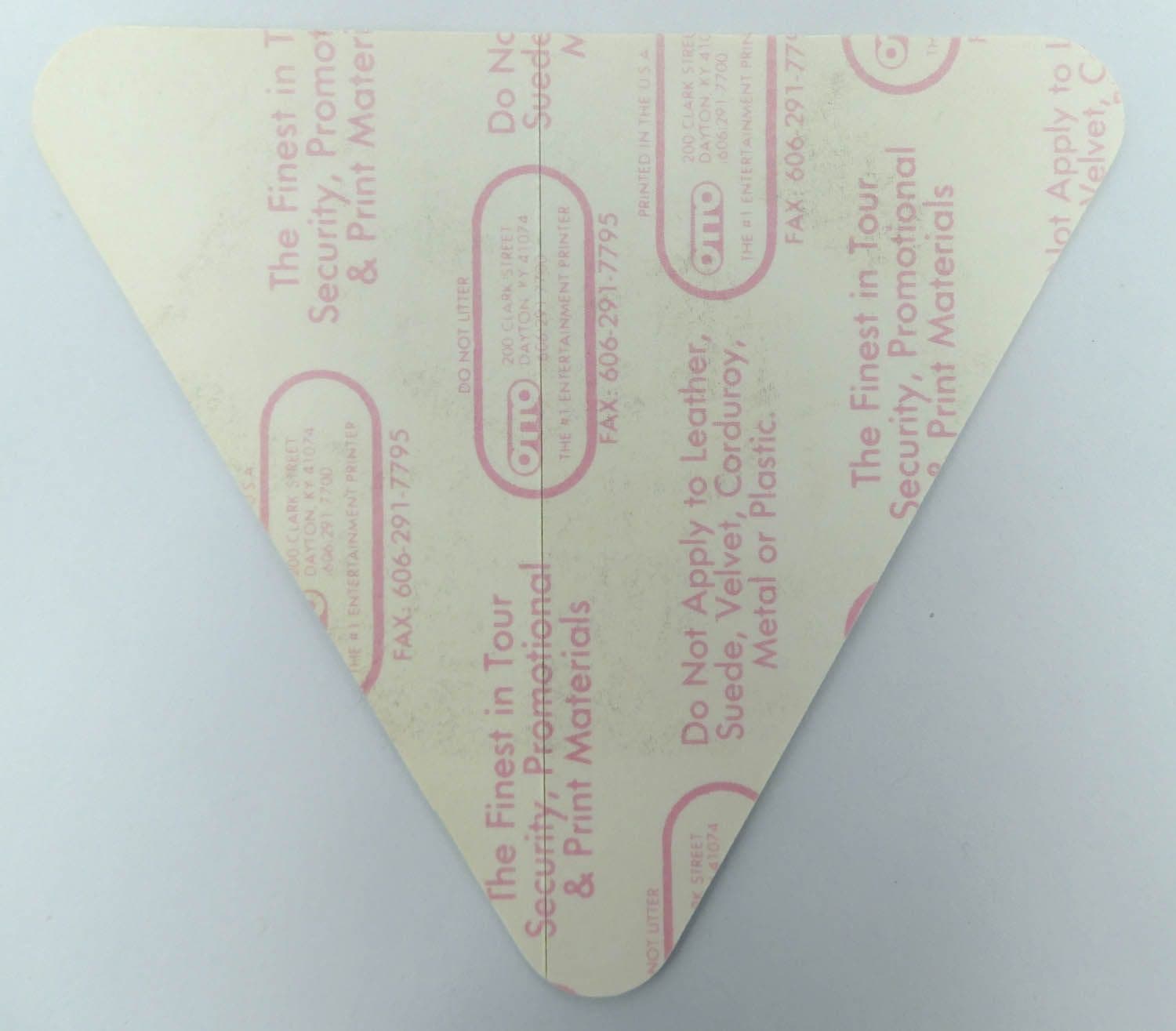 Aerosmith 'Pump World Tour 1989-1991' Backstage Pass