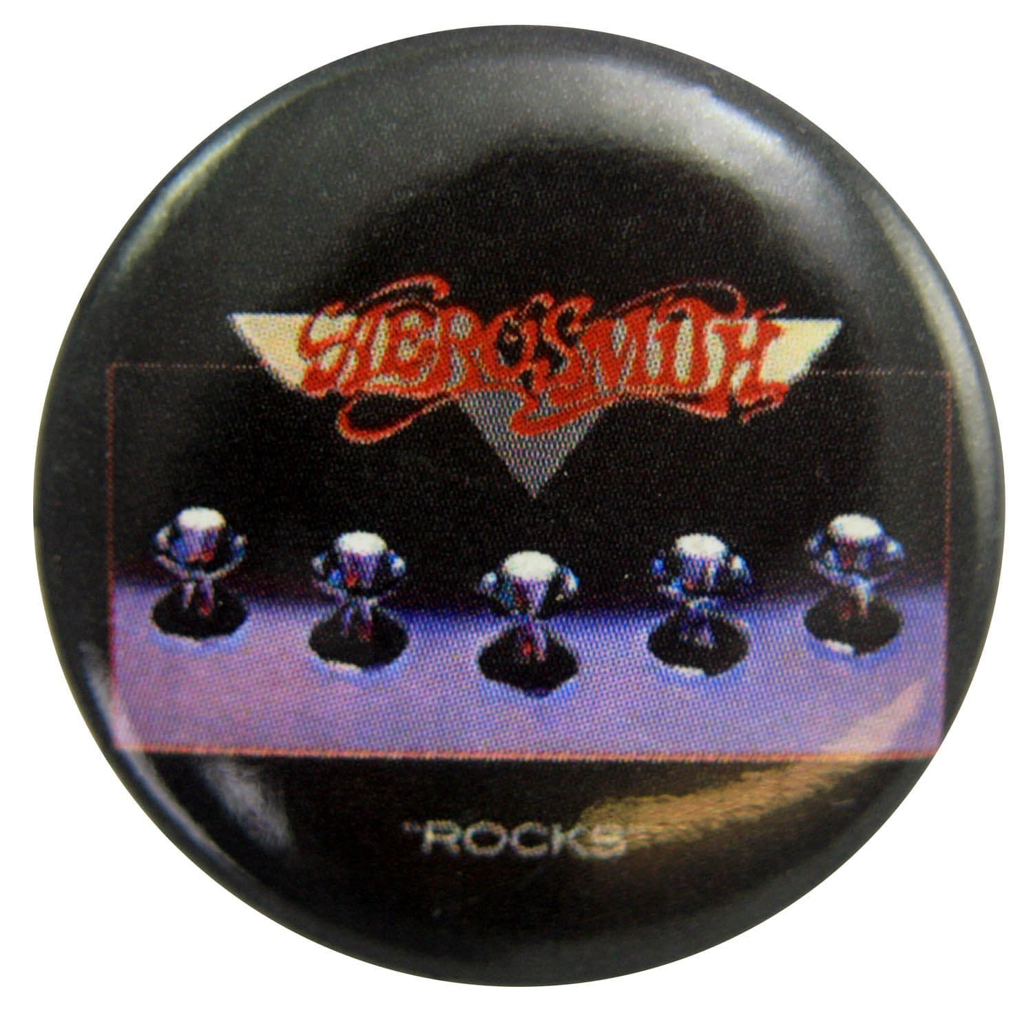 Aerosmith - 'Rocks' Button Badge