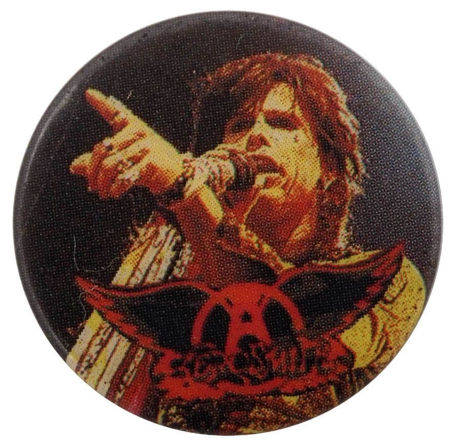 Aerosmith - 'Steven' Button Badge