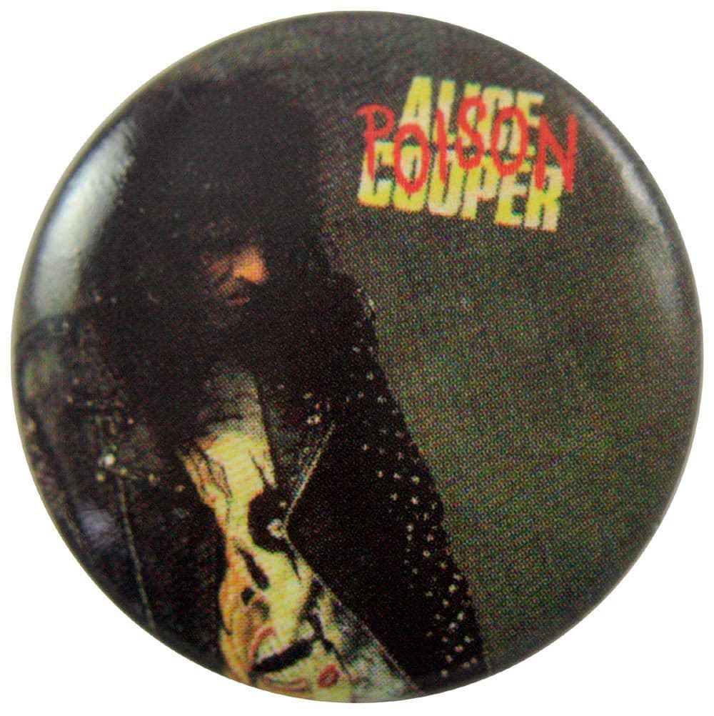 Alice Cooper - 'Poison' Button Badge