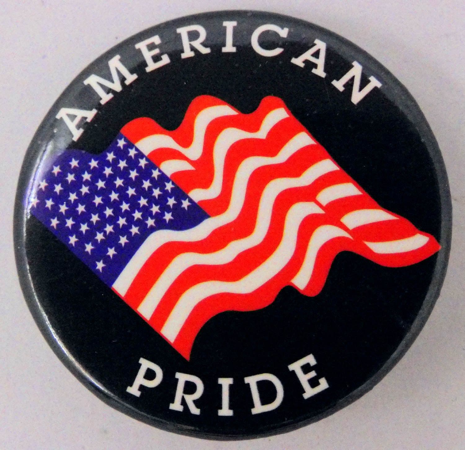 American Pride - 'Stars & Stripes' Large Button Badge