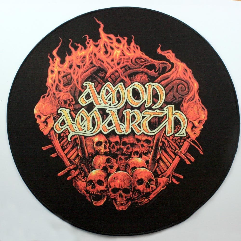 Amon Amarth - 'Battlefield' Round Backpatch