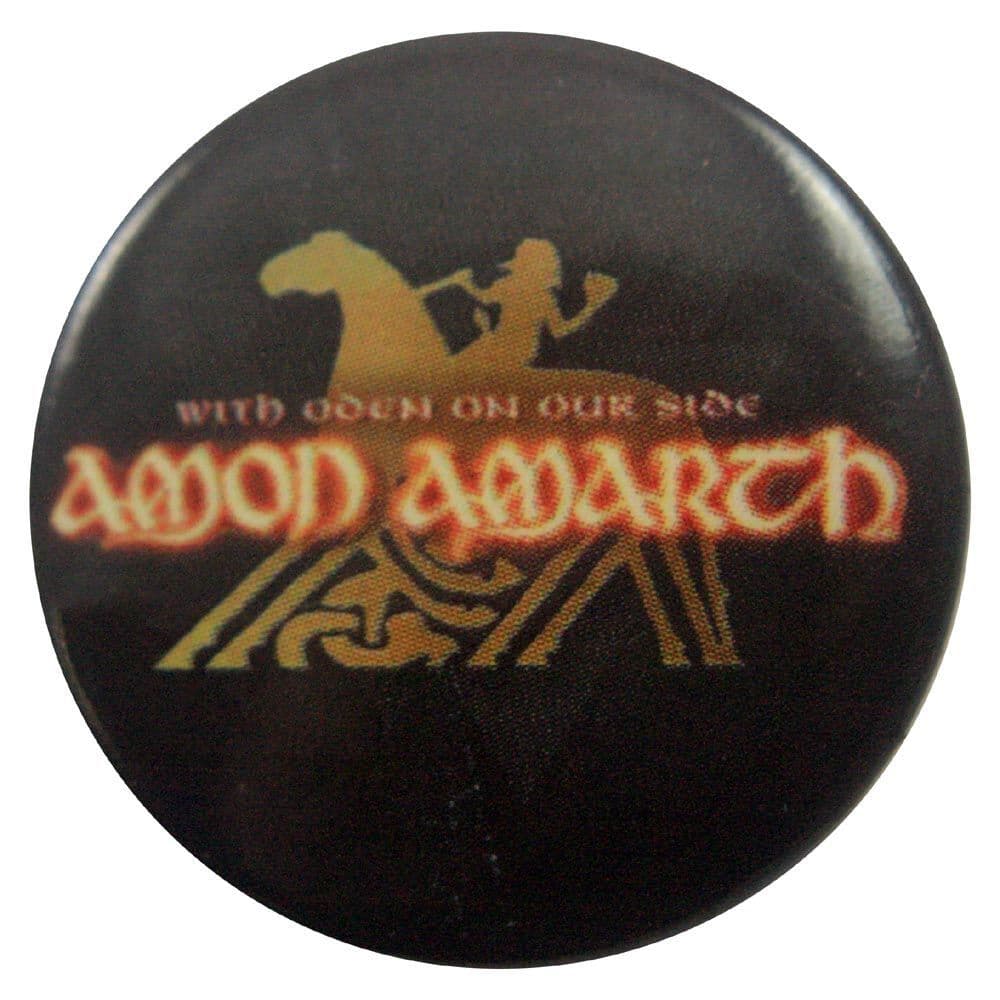 Amon Amarth - 'With Oden on Our Side' Button Badge