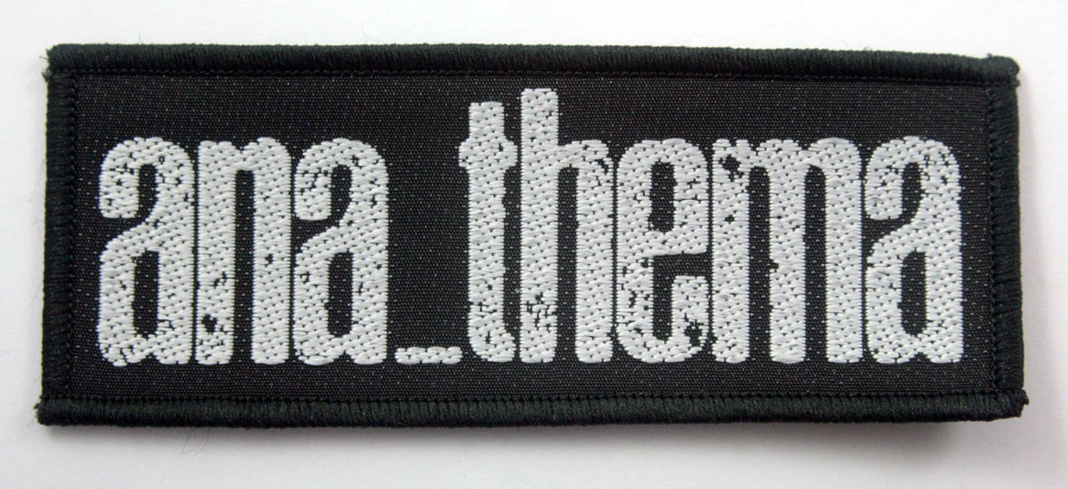 Anathema - 'Logo' Woven Patch – Rock by Mail