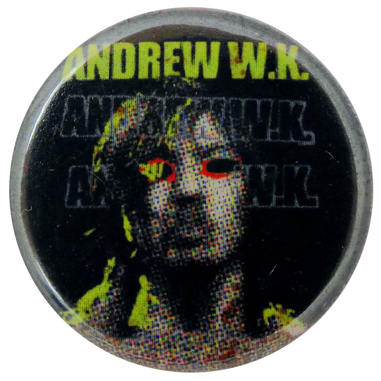 Andrew W.K. - 'Head' Button Badge