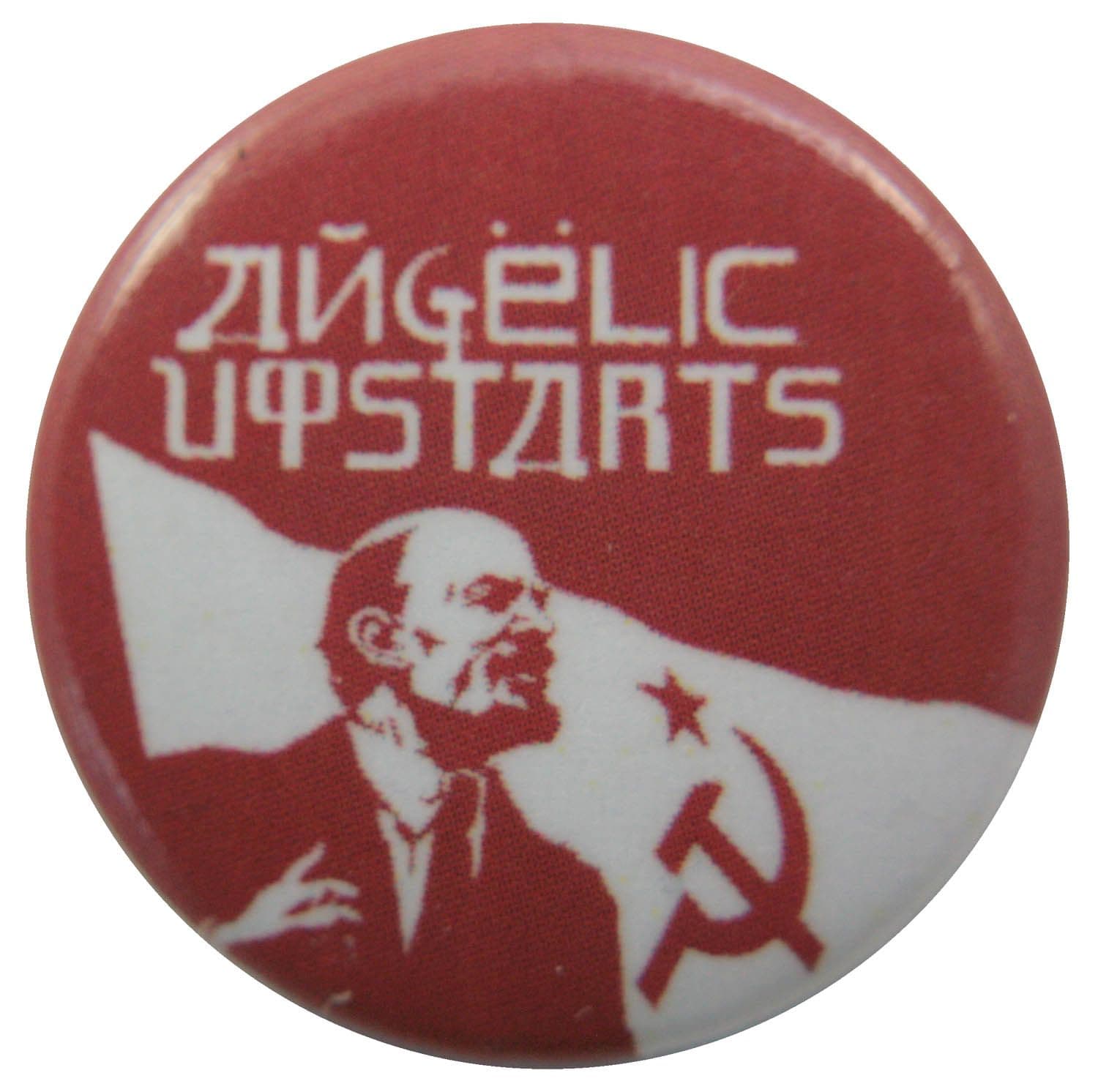 Angelic Upstarts - 'Anthems Against Scum' Button Badge