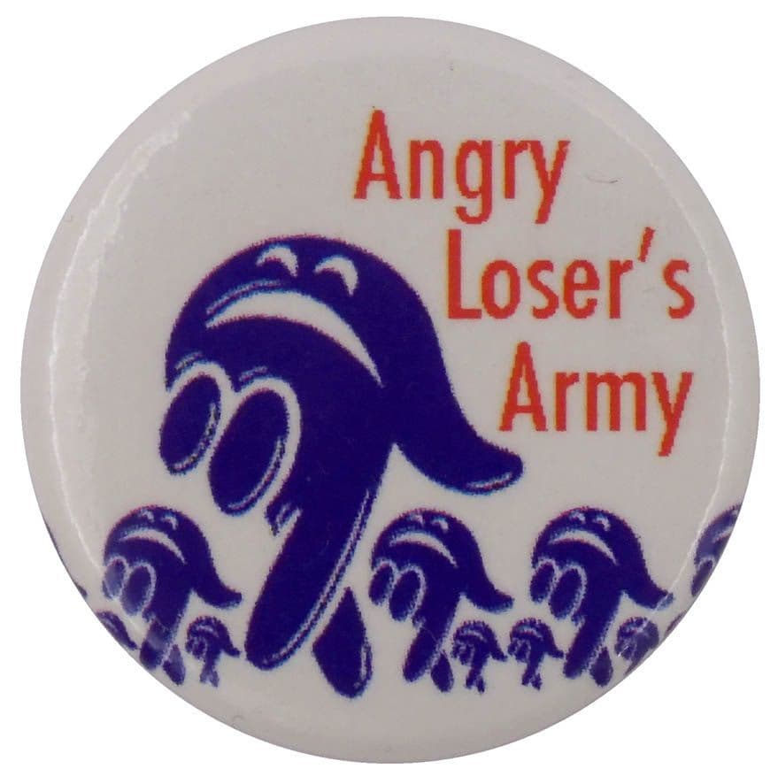 Angry Loser's Army - Button Badge