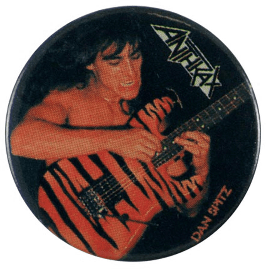 Anthrax - 'Dan Spitz' Button Badge