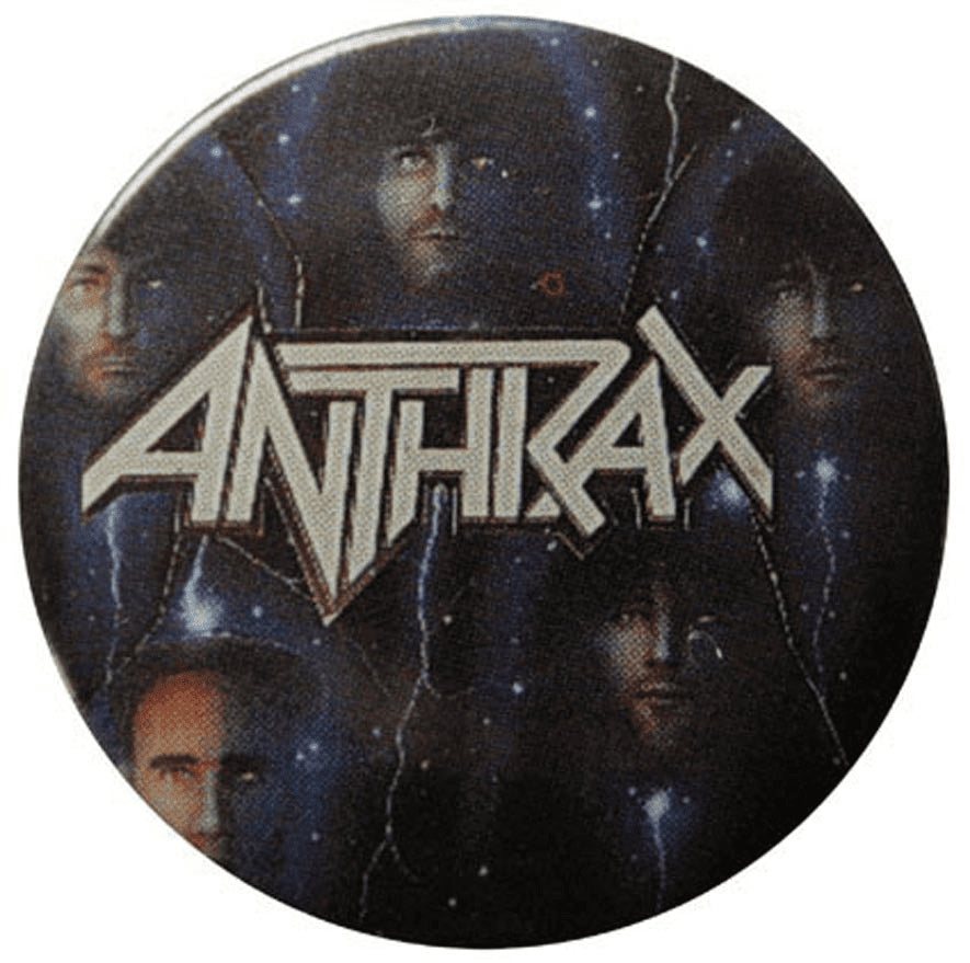 Anthrax - 'Group Stars' Button Badge
