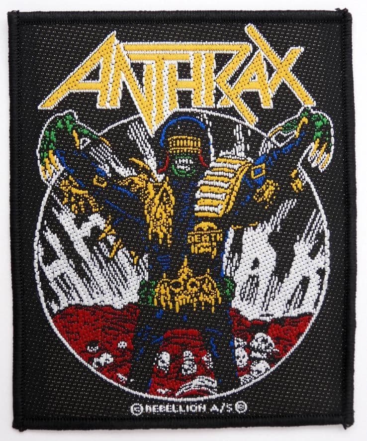 Anthrax - 'Judge Death' Woven Patch