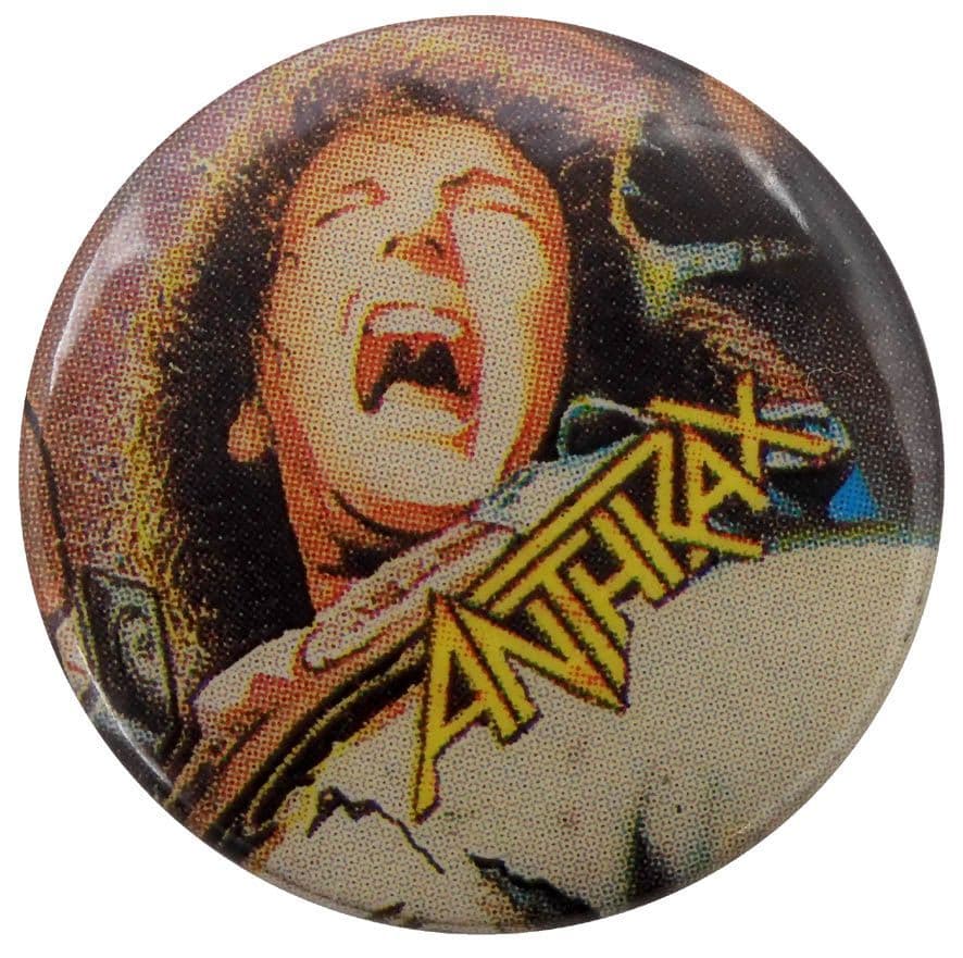 Anthrax - 'Spreading the Disease' Button Badge