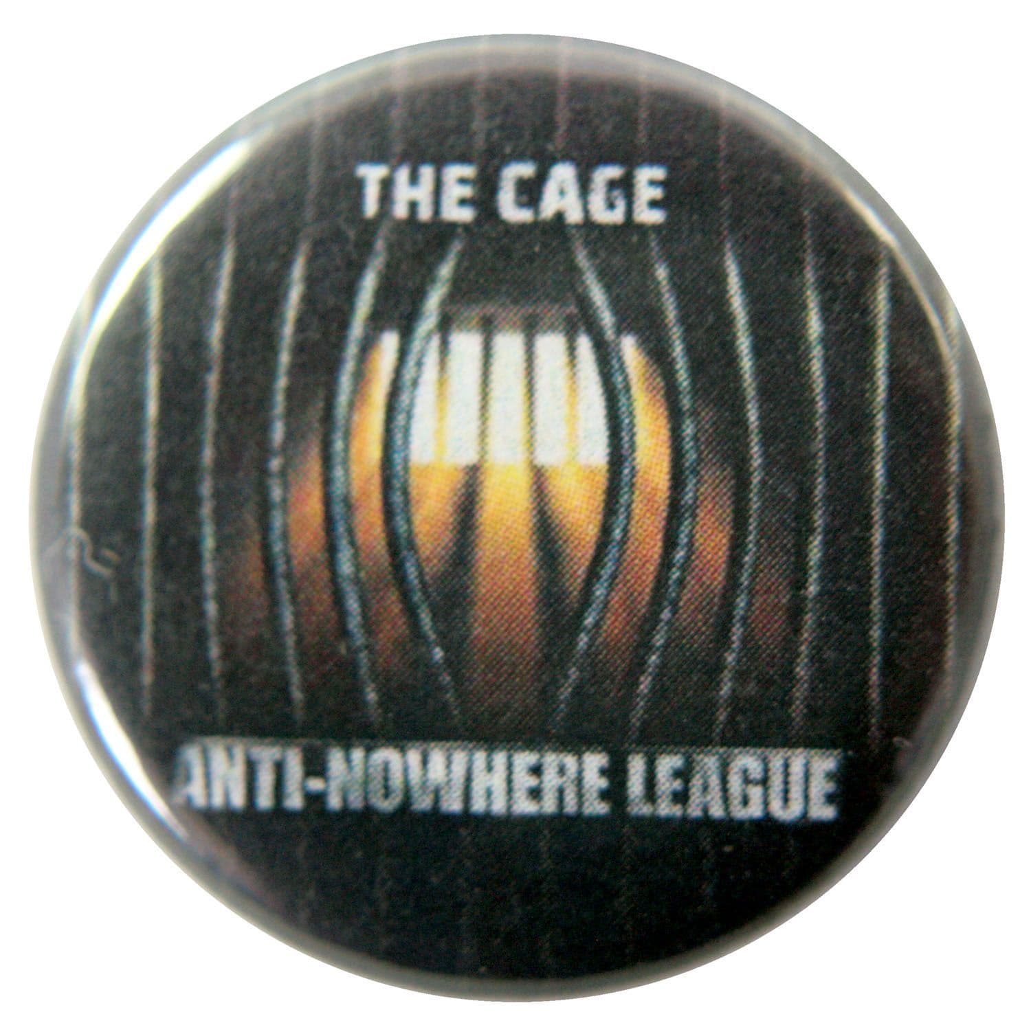 Anti-Nowhere League - 'The Cage' Button Badge