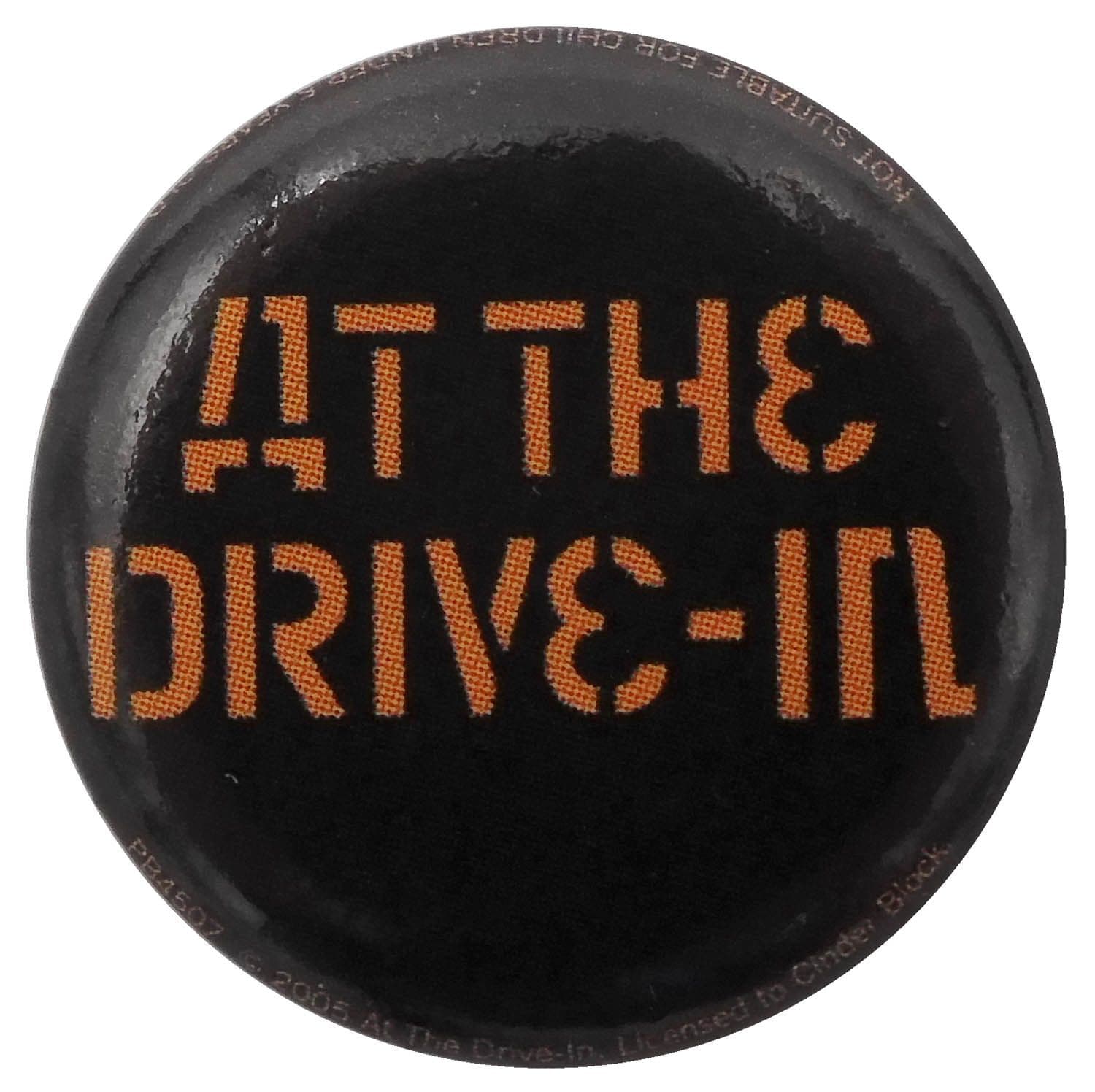 At The Drive-In - 'Logo' Button Badge