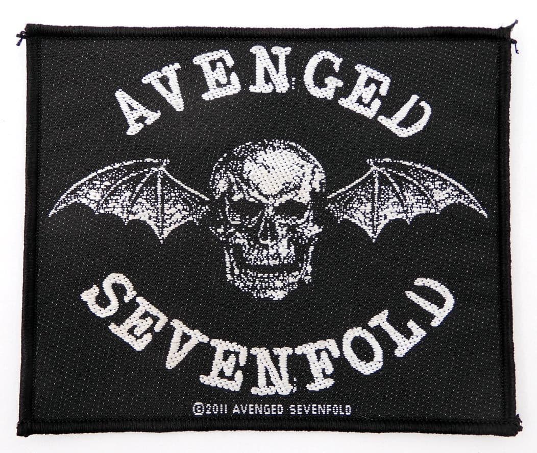 Avenged Sevenfold - 'Deathbat' Woven Patch