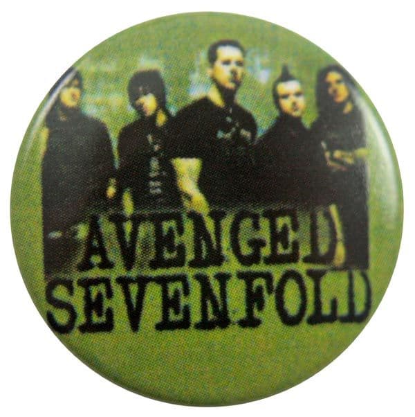 Avenged Sevenfold - 'Group Green' Button Badge