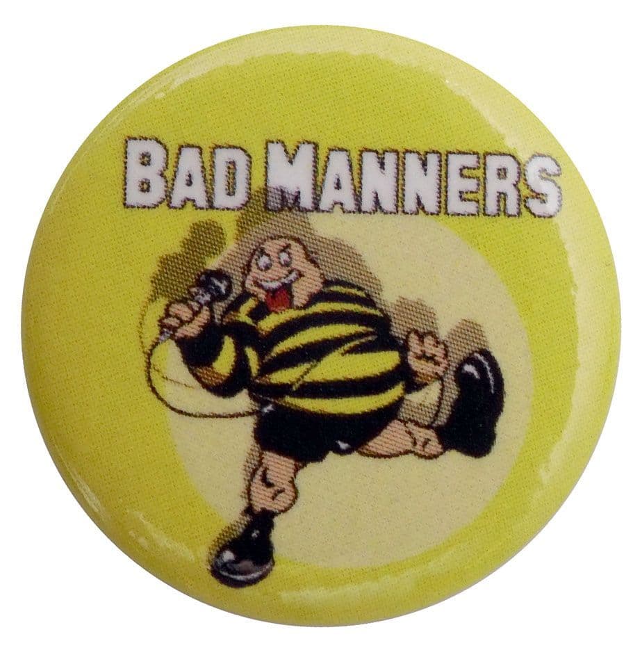 Bad Manners - 'Can Can' Button Badge