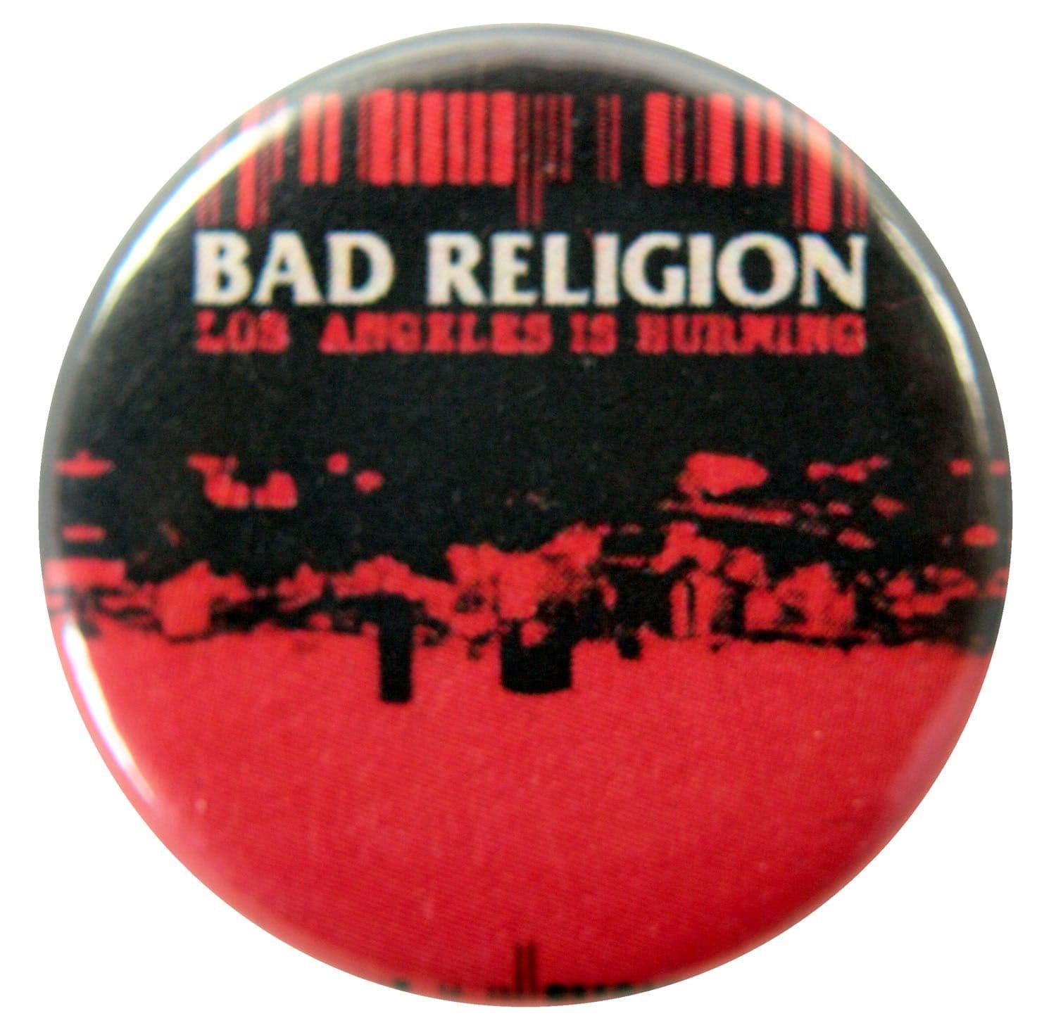 Bad Religion - 'Los Angeles is Burning' Button Badge